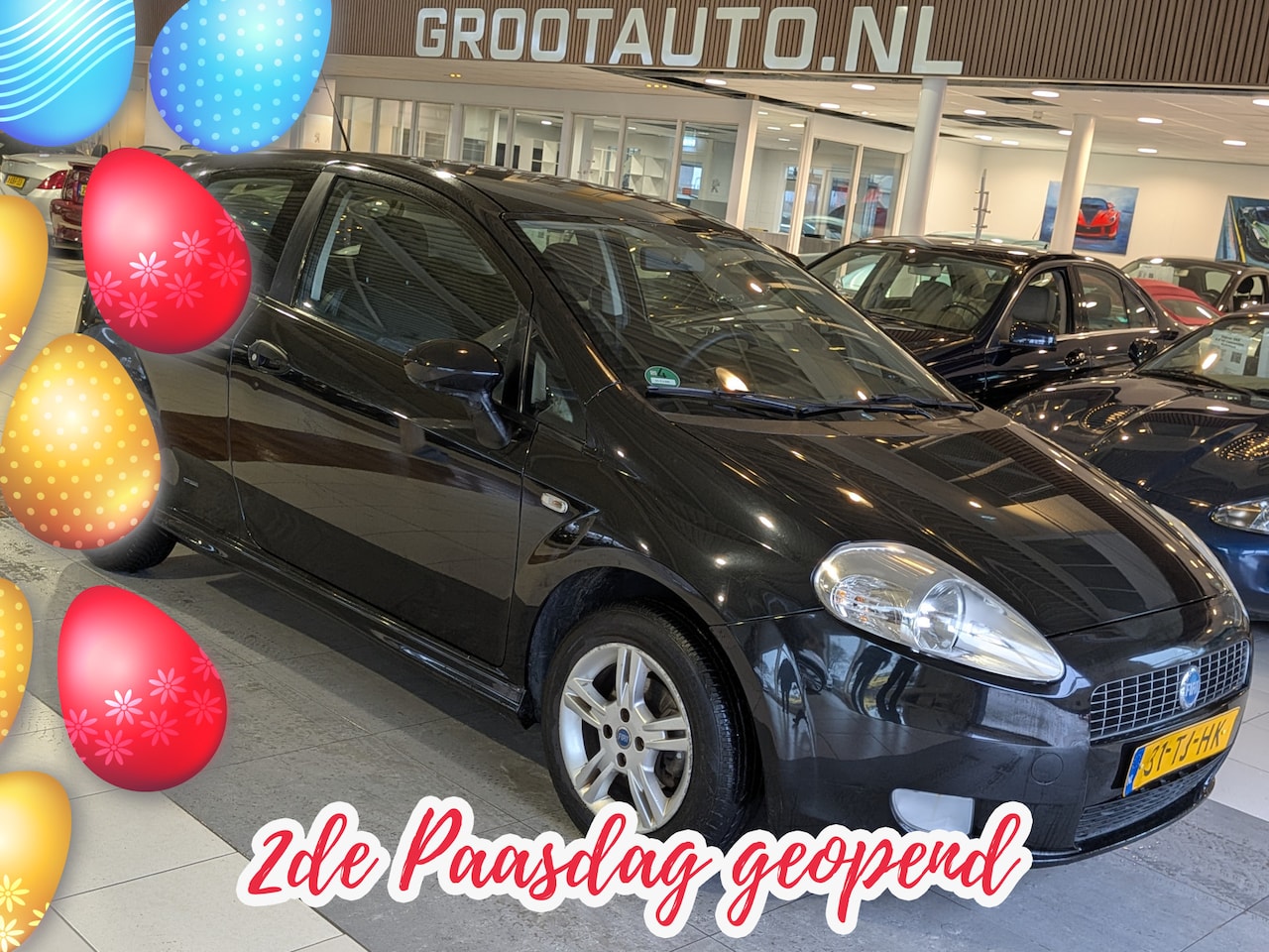 Fiat Grande Punto - 1.4 Edizione Prima Airco, Stuurbekrachtiging - AutoWereld.nl