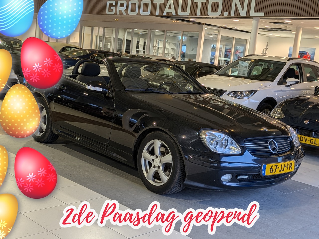 Mercedes-Benz SLK-klasse - 200 Kompressor Automaat Airco, Stuurbekrachtiging - AutoWereld.nl