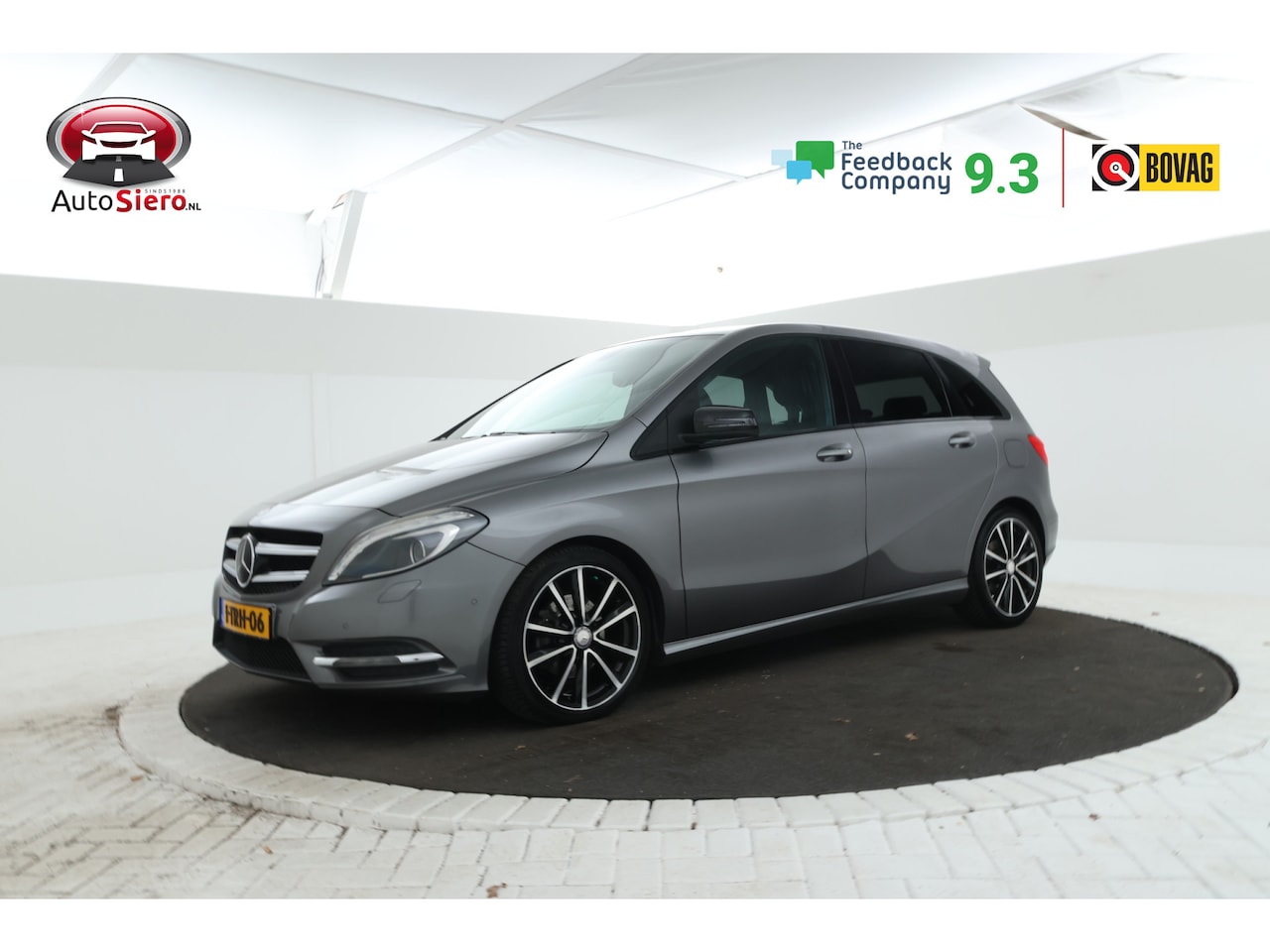 Mercedes-Benz B-klasse - 180 Ambition Automaat, halfleder, airco, lmv - AutoWereld.nl