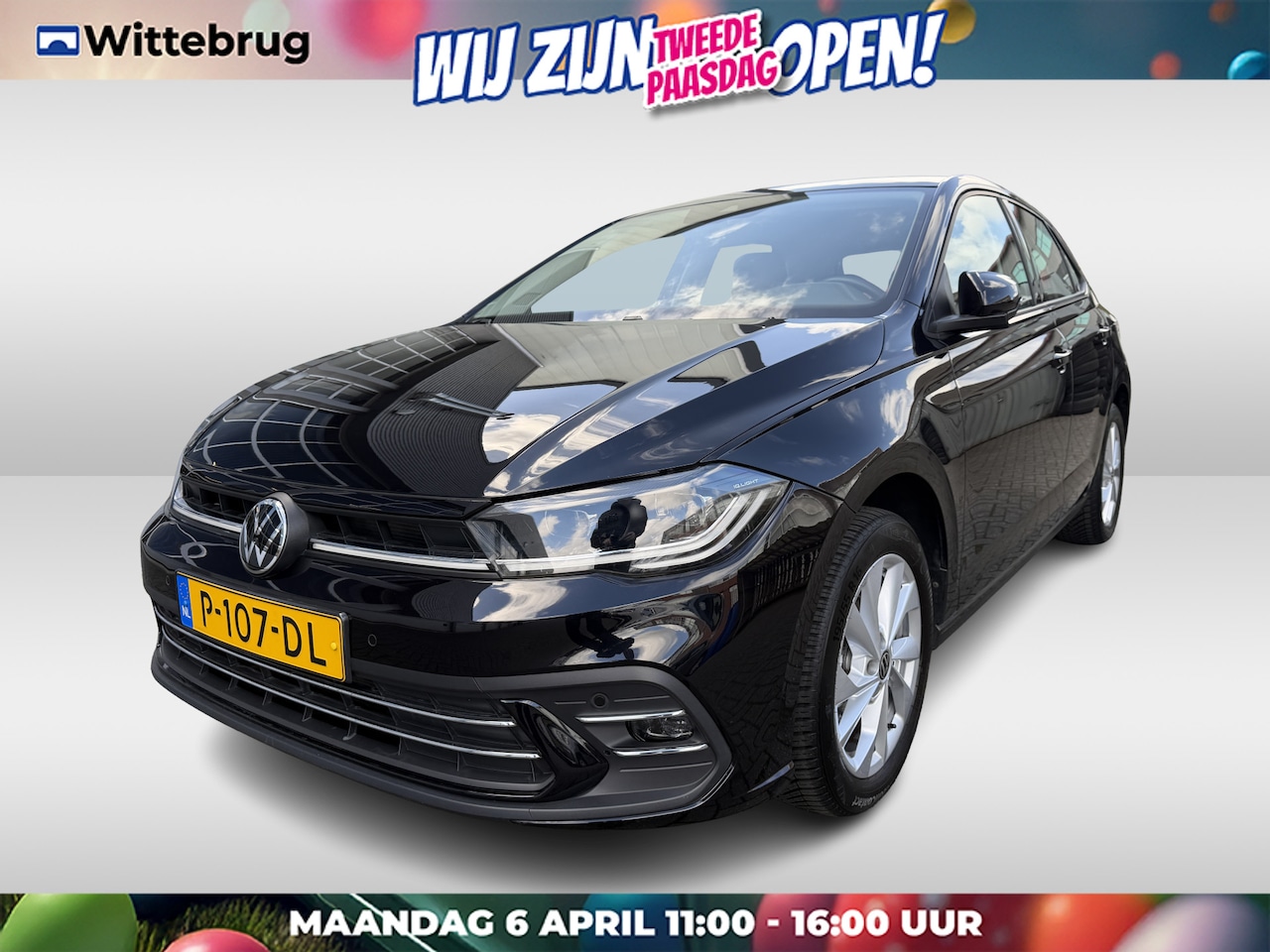 Volkswagen Polo - 1.0 TSI Style Navigatie / Parkeersensoren / LED verlichting / 16"LM velgen / App-connect - AutoWereld.nl