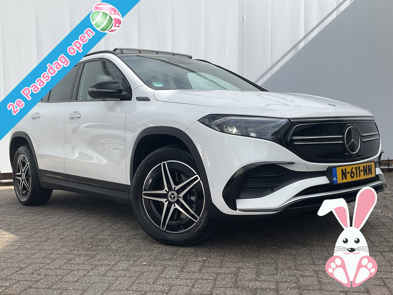 Mercedes-Benz EQA - 250 Solution AMG Memory 360°Pano Hud Adap.Cruise Burmester 67 kWh - AutoWereld.nl