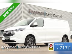 Ford Transit Custom - E-Transit 320 L2H1 Limited | 65kWh | 160kW/218pk | Trekhaak 2300kg | Pro-Power | Camera |