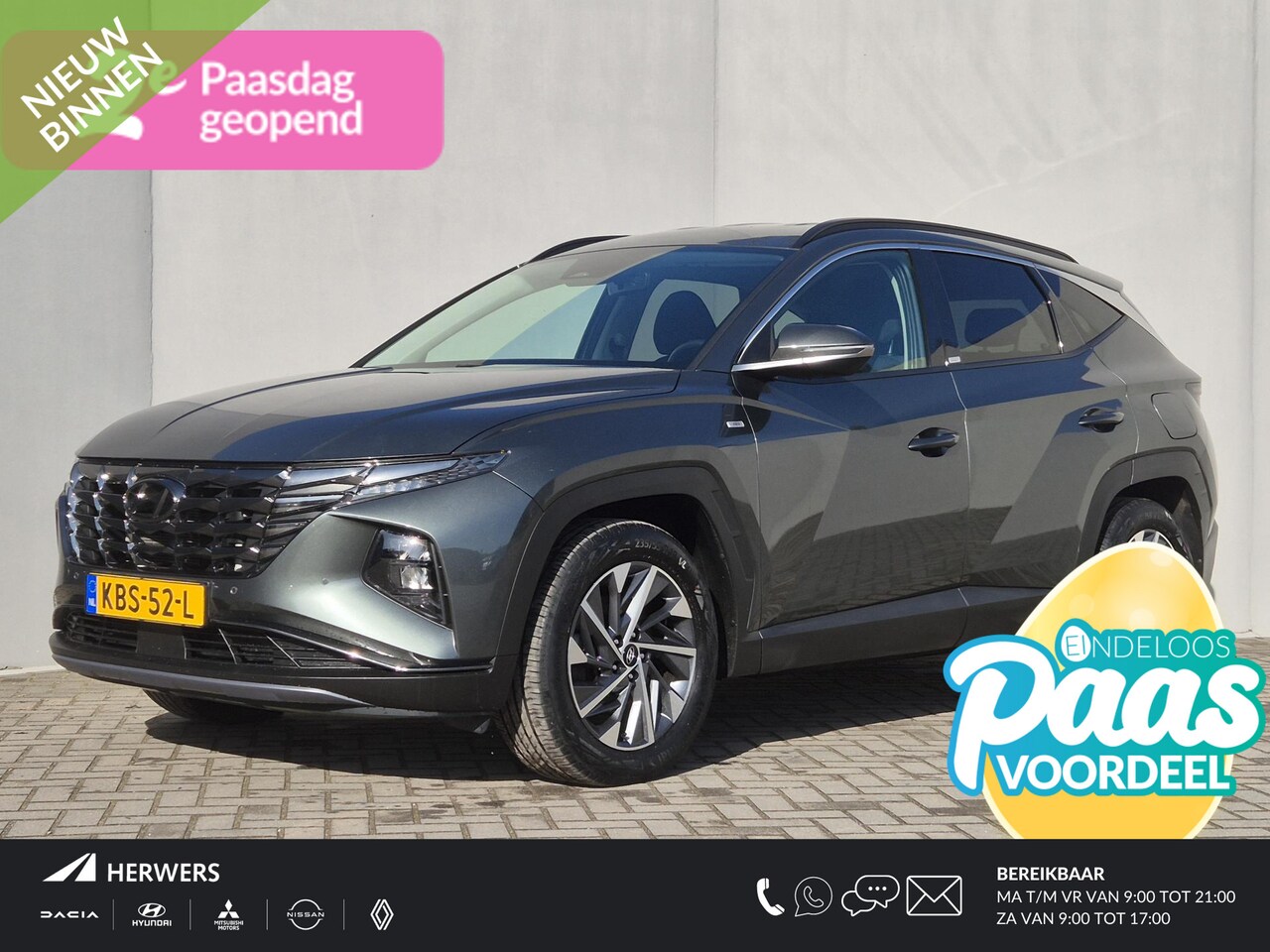 Hyundai Tucson - 1.6 T-GDI MHEV Comfort Smart Handgeschakeld / Fabrieksgarantie tot 01-2027 / Dealer onderh - AutoWereld.nl