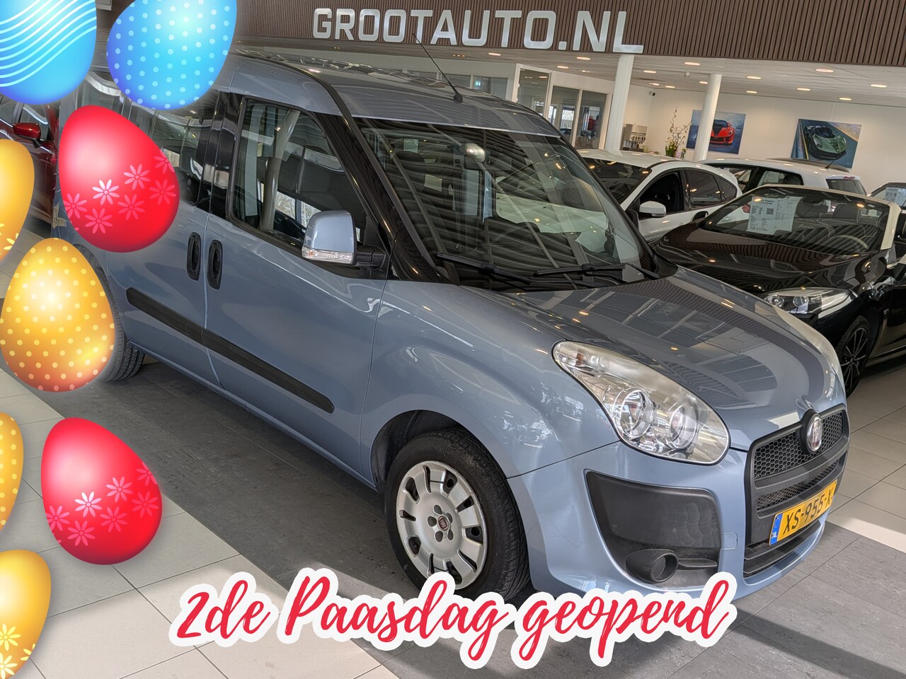 Fiat Doblò - 1.4 Dynamic Airco, Stuurbekrachtiging - AutoWereld.nl