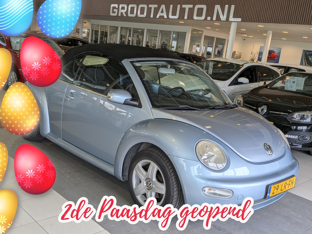 Volkswagen New Beetle Cabriolet - 2.0 DAK DEFECT Airco, Cruise Control, Stuurbekrachtiging - AutoWereld.nl