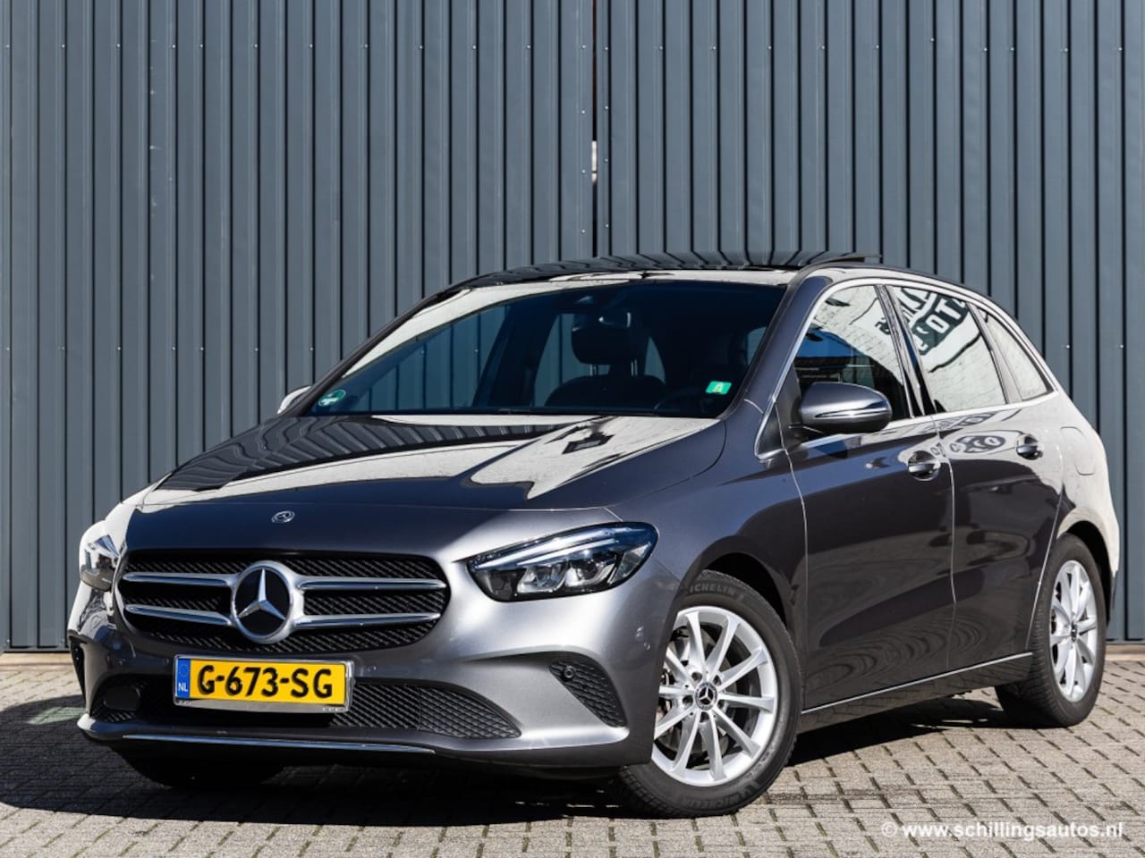 Mercedes-Benz B-klasse - 200 PREMIUM Dig. Dashb Automaat Panoramadak Navi Led - AutoWereld.nl