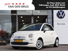 Fiat 500 - 0.9 80 pk TwinAir Turbo Lounge | Schuif/Kantel dak | Leder | Steunhaak | Bluetooth | Navig