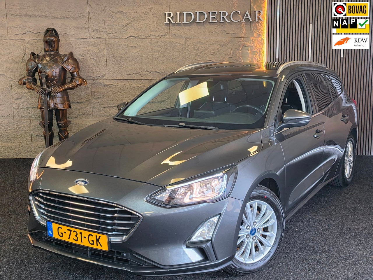 Ford Focus Wagon - 1.0 EcoBoost Titanium Business|GARANTIE|NAP|CARPLAY|STOELVERW|CRUISE - AutoWereld.nl