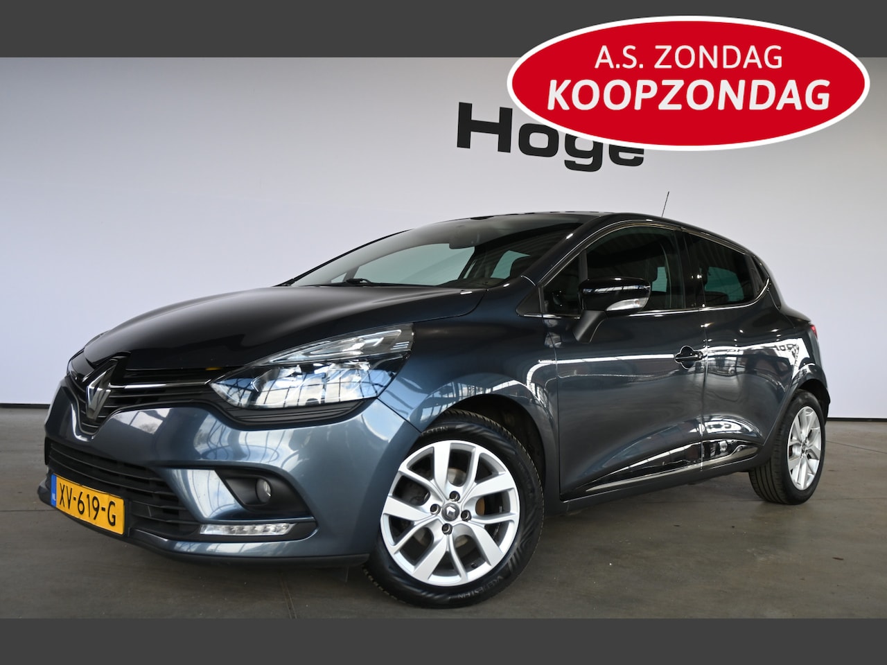 Renault Clio - 1.5 dCi Limited Airco LED Navigatie Goed Onderhouden! Rijklaarprijs! Inruil Mogelijk! - AutoWereld.nl