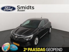 Renault Clio - 90pk TCe Intens | half leder | Camera | Navigatie | All season banden | ISOFIX | LED |