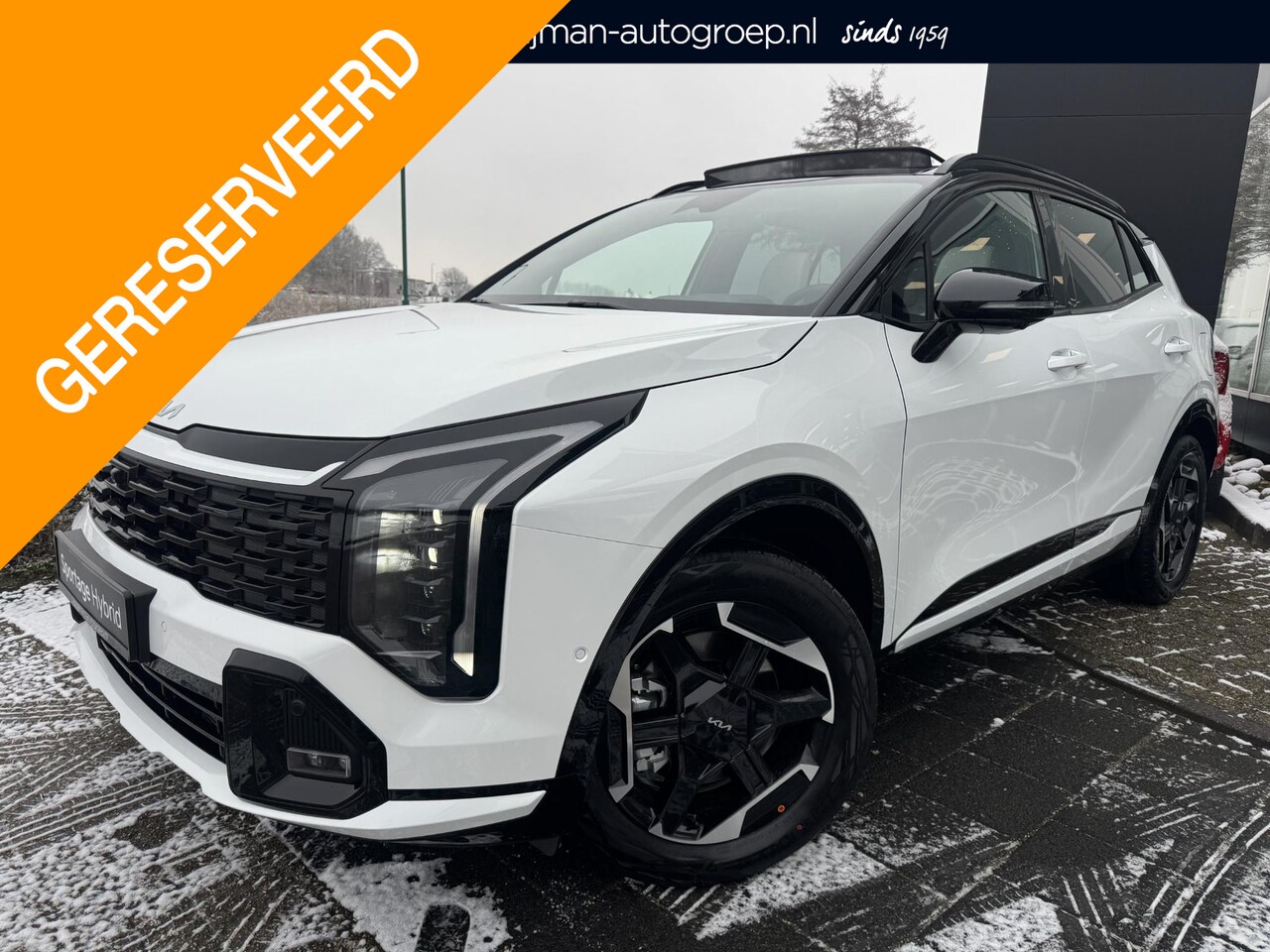 Kia Sportage - 1.6 T-GDi Hybrid GT-PlusLine 1.6 T-GDi Hybrid GT-PlusLine , Direct Leverbaar!, Complete Uitvoering!, Voorraadkorting! - AutoWereld.nl