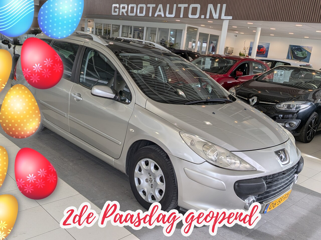 Peugeot 307 SW - 1.6-16V Automaat Panoramadak, Airco, Cruise Control, Trekhaak, Stuurbekrachtiging - AutoWereld.nl