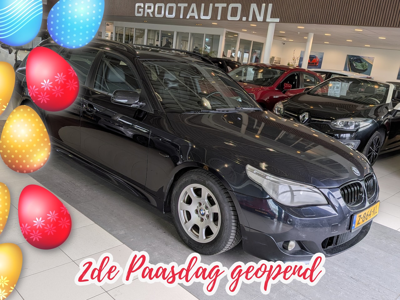 BMW 5-serie Touring - 523i Airco, Cruise Control, Stuurbekrachtiging - AutoWereld.nl