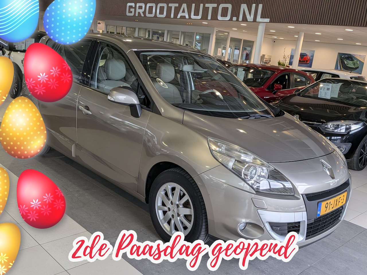 Renault Scénic - 2.0 Privilege Automaat Airco, Cruise Control, Trekhaak, Stuurbekrachtiging - AutoWereld.nl