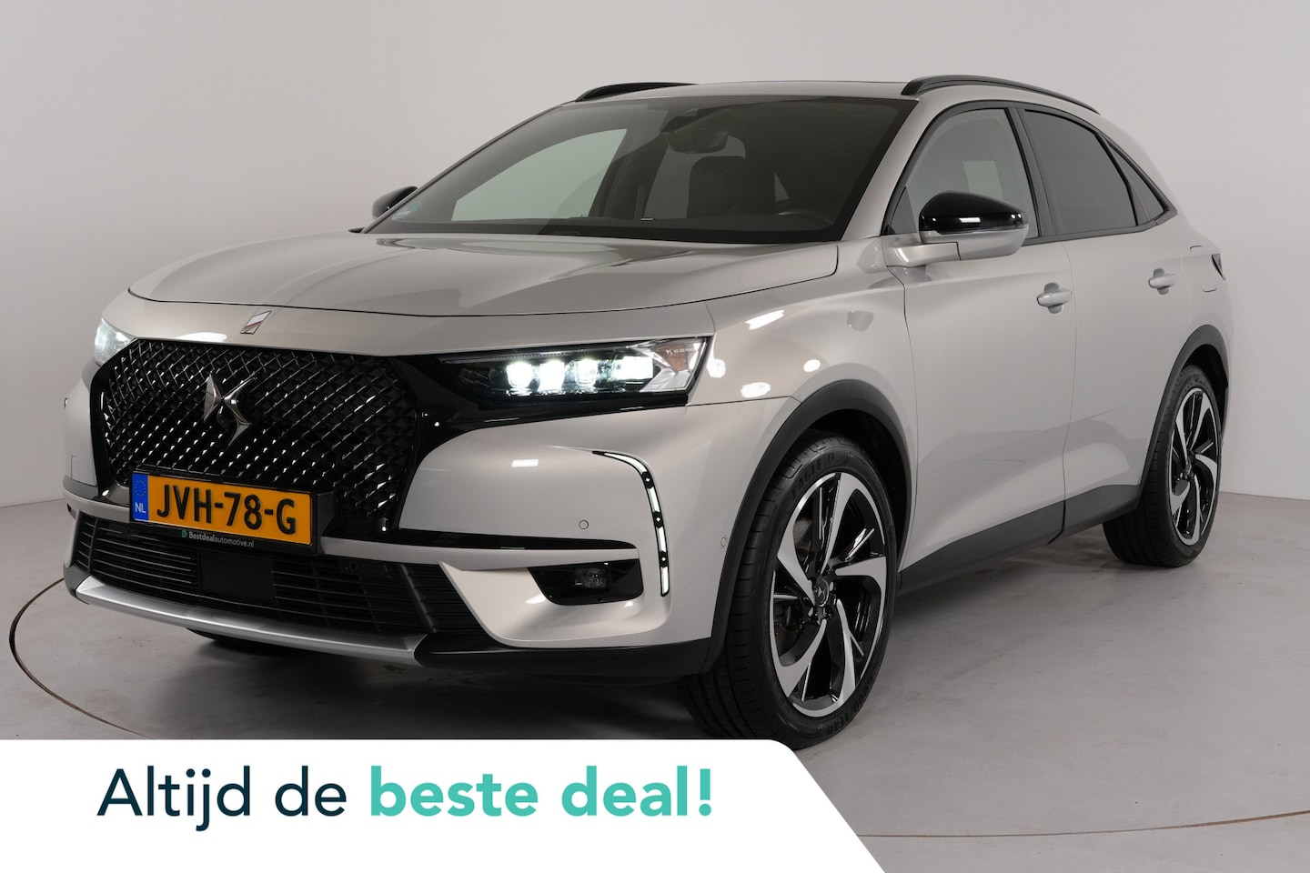DS 7 Crossback - E-Tense 1.6 PHEV 300 pk 4x4 | Pano | Leder | Massage | El Stl. verst. | Ad. Cruise | Nacht - AutoWereld.nl