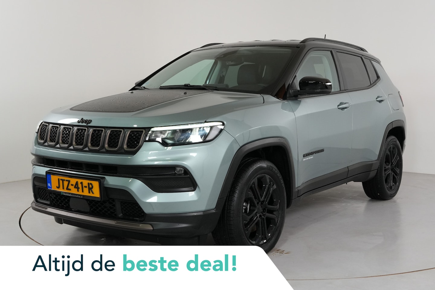 Jeep Compass - 4xe 240 pk PHEV Upland | Adap. Cruise | Stl. verw. | Camera | Carplay | Lane Assist | El. - AutoWereld.nl
