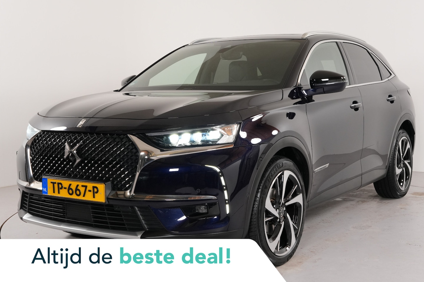 DS 7 Crossback - 1.6 PureTech | Trekhaak | Pano | Leder | Masage | Stl. verw. | Nachtzicht | El. achterklep - AutoWereld.nl