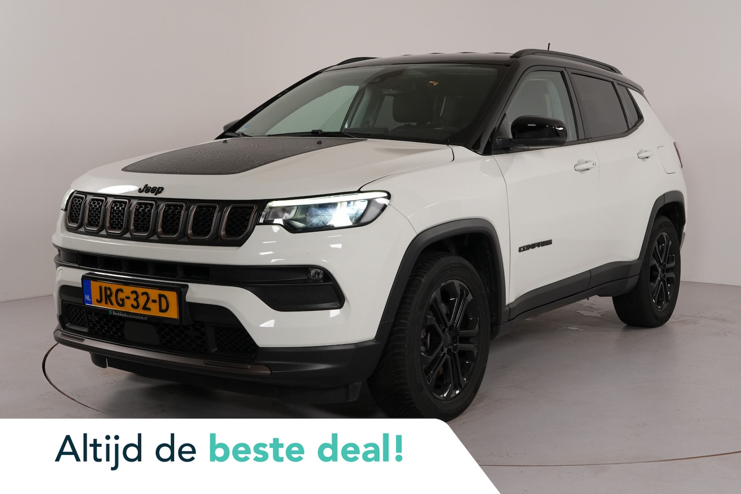 Jeep Compass - 4xe 240 pk PHEV Upland | Adap. Cruise | Stl. verw. | Camera | Carplay | Lane assist | El. - AutoWereld.nl