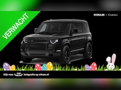 Land Rover Defender 110 - 2.0 P300e 110 X-Dynamic SE SANTORINI BLACK|PANO DAK|TREKHAAK|20"LM VELGEN|COLD CLIMATE PAC