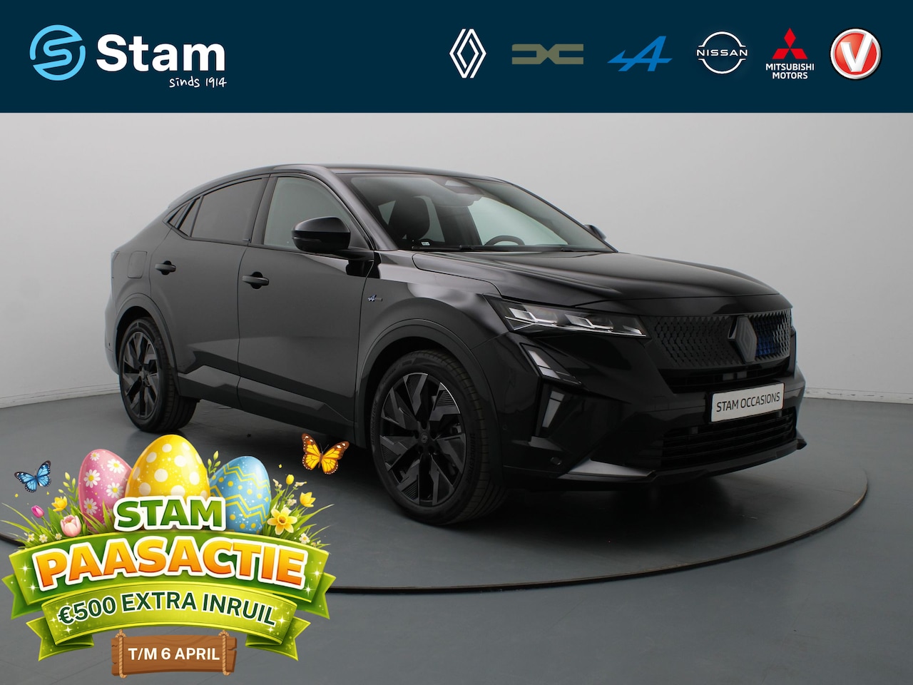 Renault Rafale - 200pk E-Tech full hybrid esprit Alpine Automaat Trekh. Afneembaar | 360° Camera | Adapt. C - AutoWereld.nl