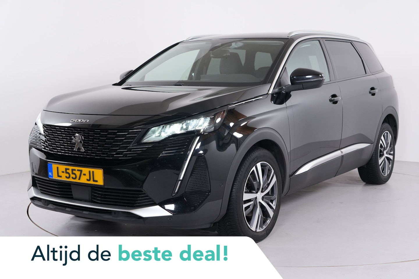 Peugeot 5008 - 1.2 PureTech 7p. | Elek. achterklep | 360 Camera | Navi | Clima | Cruise | Dodehoek | Appl - AutoWereld.nl