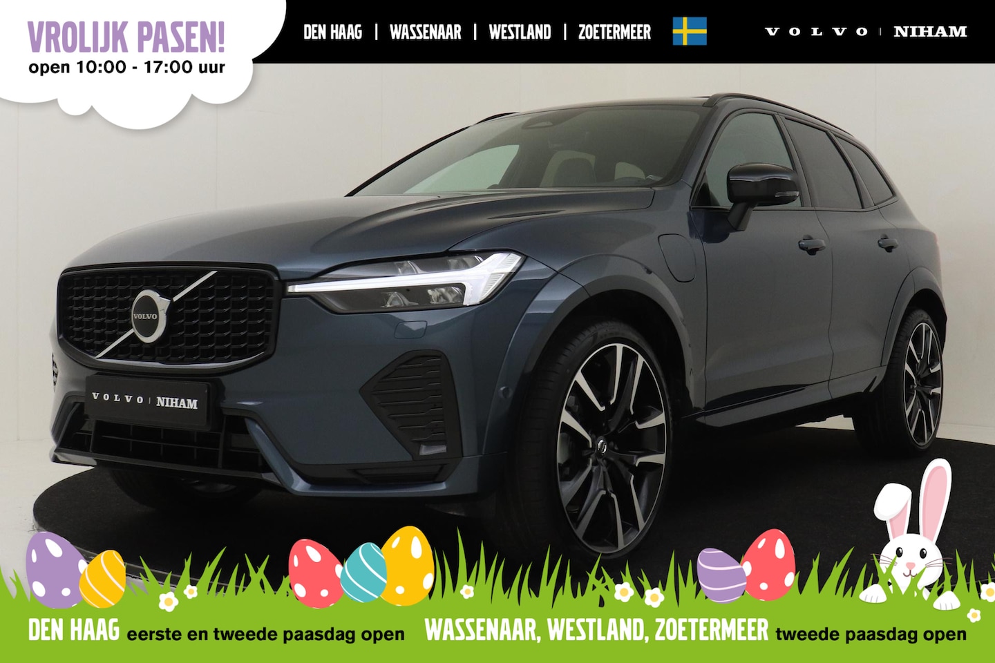 Volvo XC60 - T8 PLUG-IN HYBRID AWD ULTRA DARK -PANO.DAK|BOWERS&WILKINS|22"|HEAD UP DISP.|PRIVACY.GLAS|T - AutoWereld.nl
