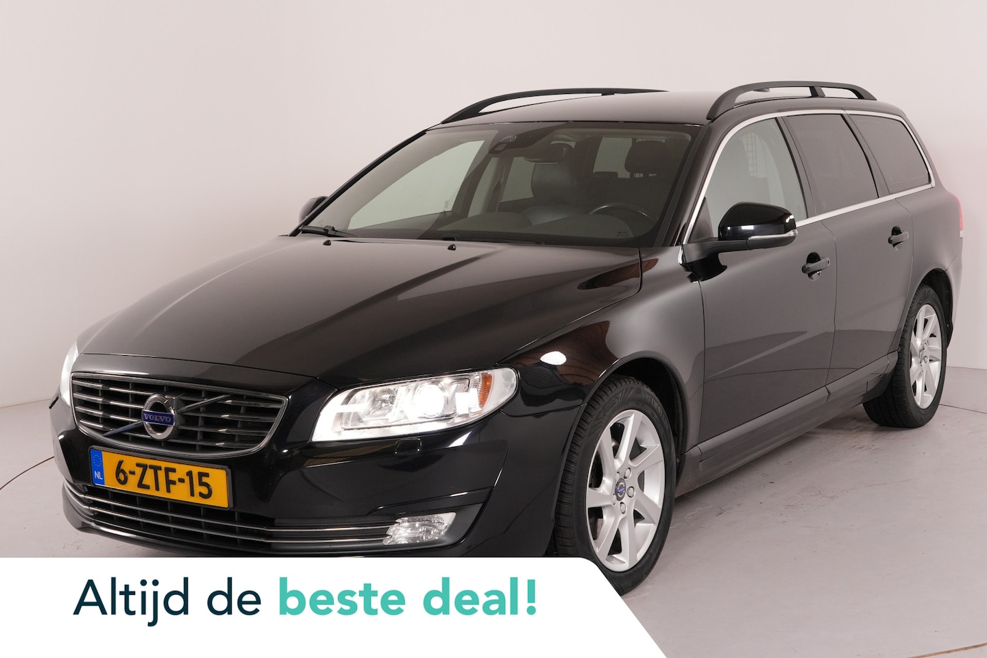 Volvo V70 - 1.6 T4 Nordic+ | Trekhaak | Leder | Dealer onderhouden | - AutoWereld.nl