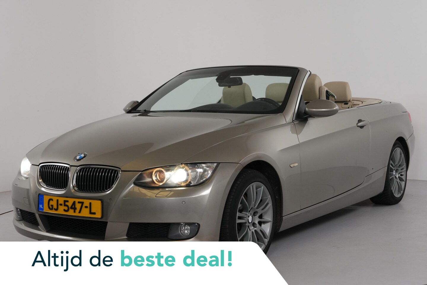 BMW 3-serie Cabrio - 325i | Leder | Xenon | Stl. verw. | Cruise | Navi | PDC | Apple/Android | Climate | - AutoWereld.nl