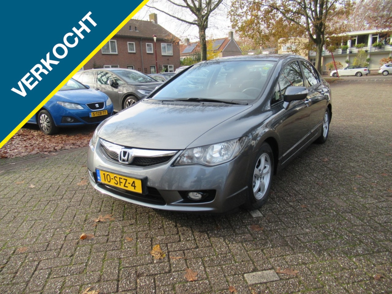 Honda Civic - 1.3 Hybrid Elegance Compl. onderhoud FANTASTISCH! - AutoWereld.nl