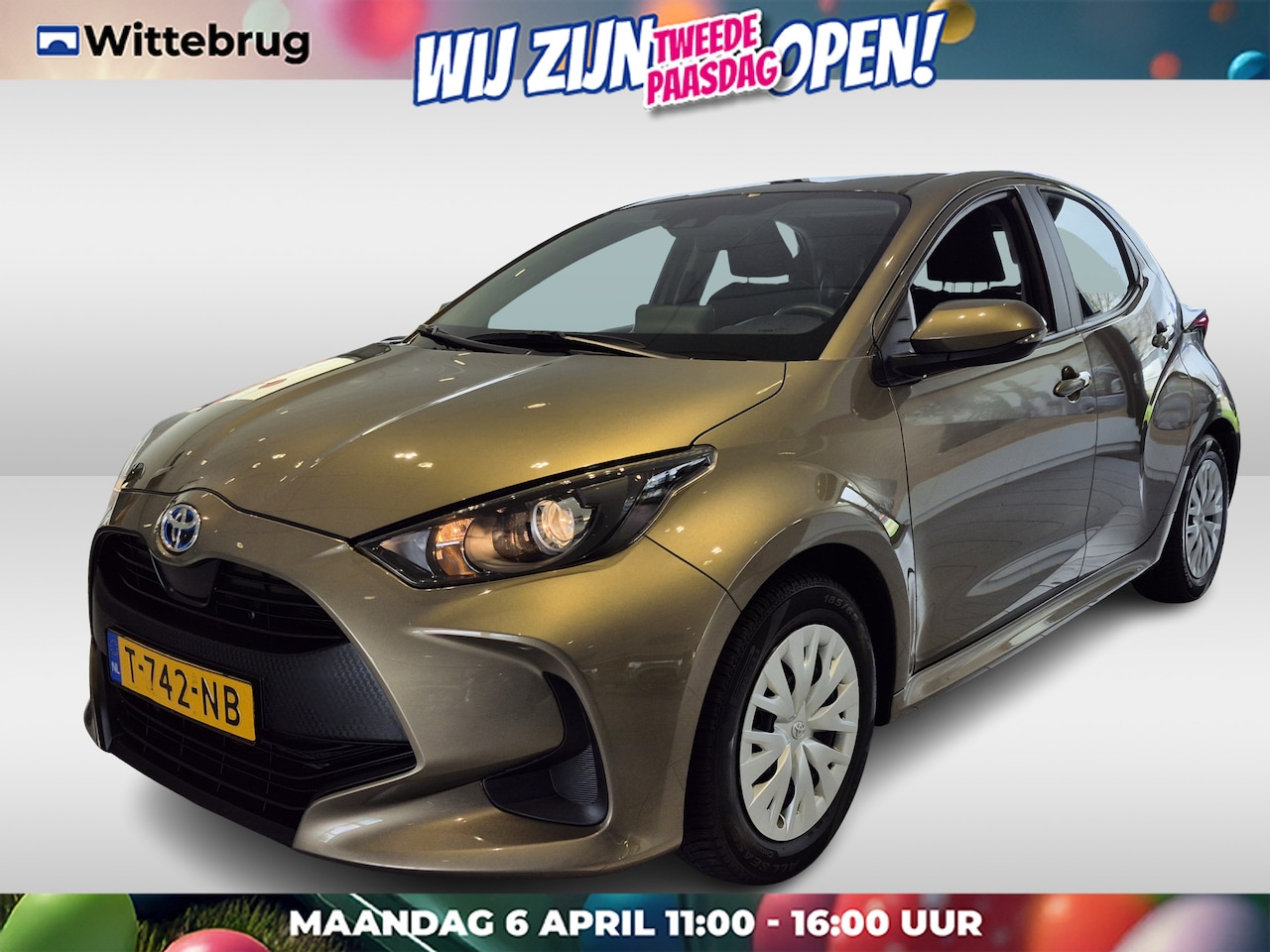 Toyota Yaris - 1.5 Hybrid Active Automaat | Navigatie | Camera | - AutoWereld.nl