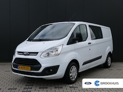 Ford Transit Custom - 290 2.2 TDCI L2H1 Trend DC | Dubbele Cabine | 5-Persoons | Trekhaak | Camera | Stoelverwar