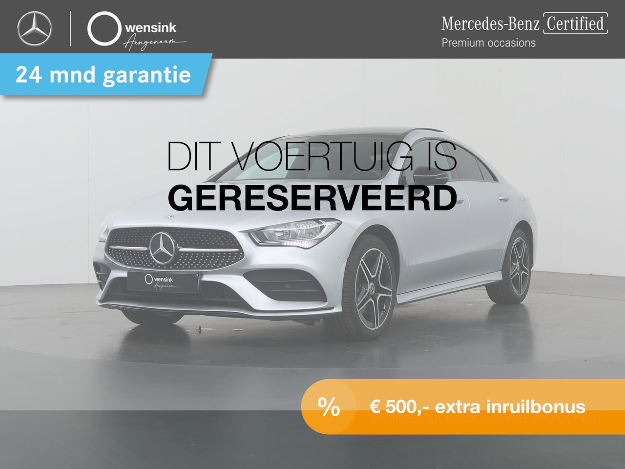 Mercedes-Benz CLA-Klasse - 250 e Premium Plus | AMG | Panoramadak | Night pakket | - AutoWereld.nl