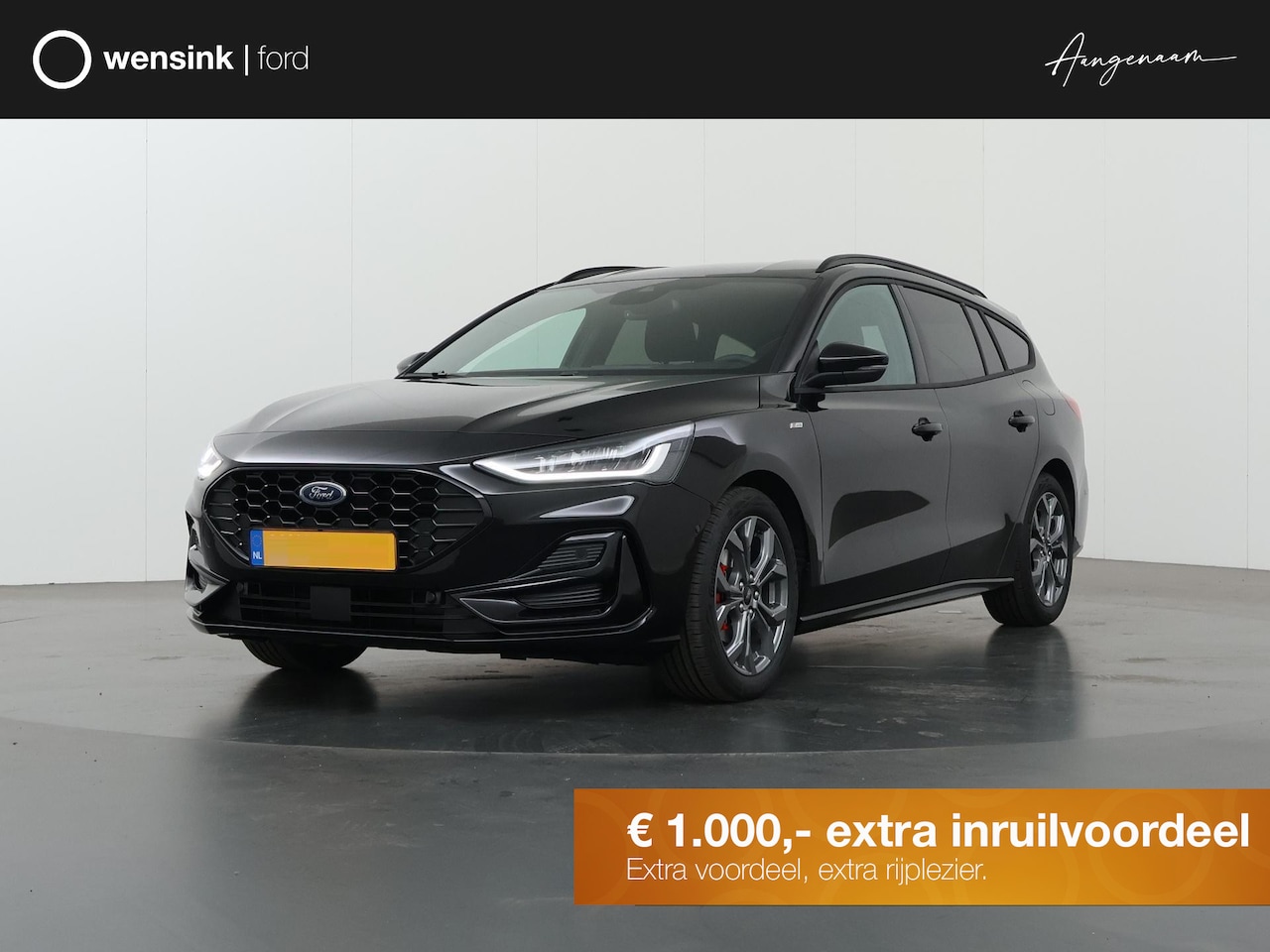 Ford Focus Wagon - 1.0 EcoBoost Hybrid ST Line X Winterpack | Driver assistance pack | Trekhaak - AutoWereld.nl