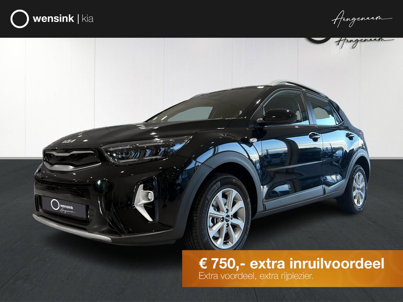 Kia Stonic - 1.0 T-GDi MHEV DynamicLine | vanaf  € 429,- per maand | LED-koplampen | Cruisecontrol | Ac - AutoWereld.nl