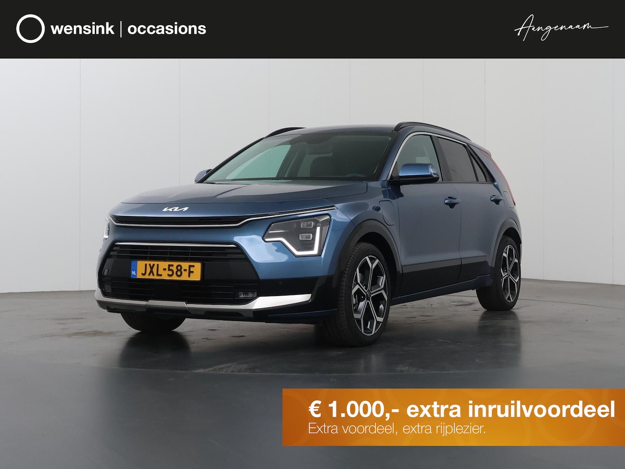 Kia Niro - 1.6 GDi PHEV DynamicPlusLine Edition | SOH 99,6% | Elek. Bestuurdersstoel | Stoel/Stuurver - AutoWereld.nl