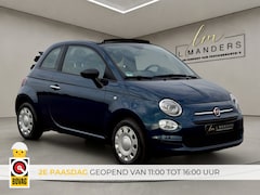Fiat 500 C - 1.0 Hybrid Club 2023 BLAUW | Cabrio | Apple CarPlay