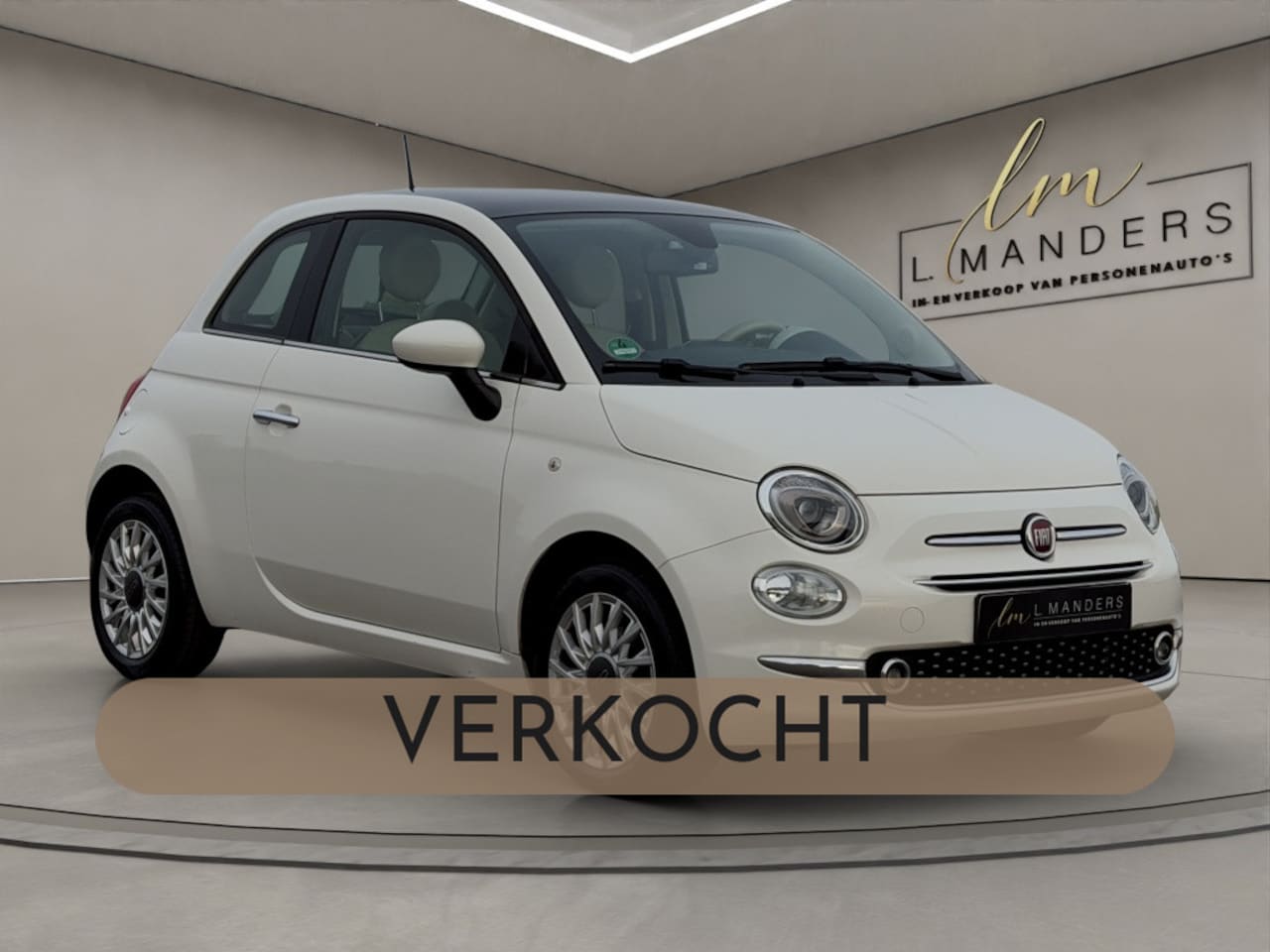 Fiat 500 - 1.2 Lounge 2018 WIT | Panoramadak | Apple CarPlay | PDC - AutoWereld.nl