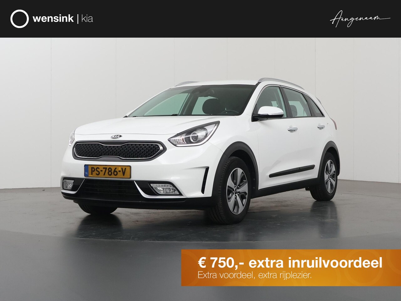 Kia Niro - 1.6 GDi Hybrid DynamicLine | Trekhaak | Navigatie | Parkeercamera | Climate Control | Crui - AutoWereld.nl