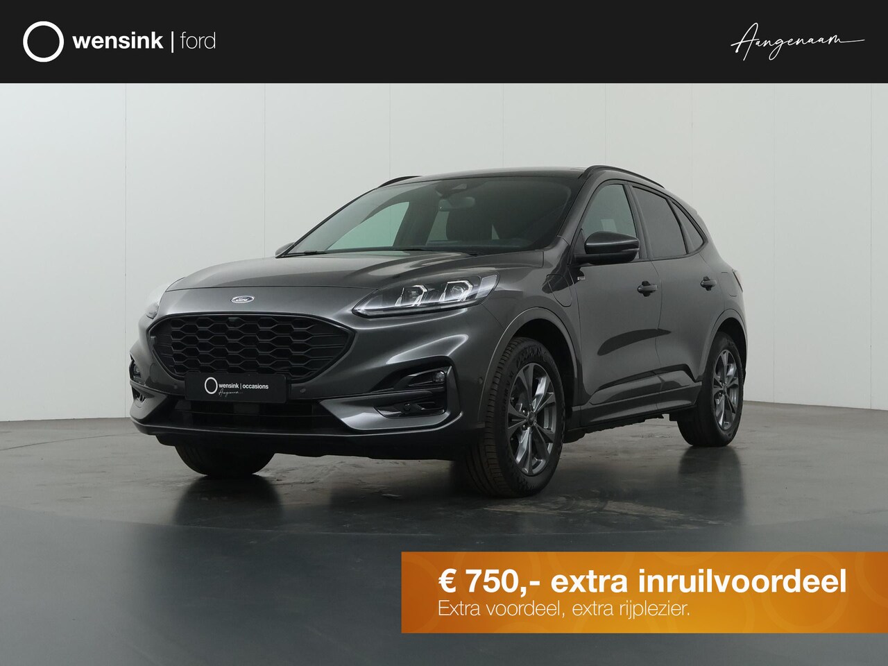 Ford Kuga - 2.5 PHEV ST-Line X | Panoramadak | Winterpakket | Cruise Control Adaptief | Head up | Navi - AutoWereld.nl