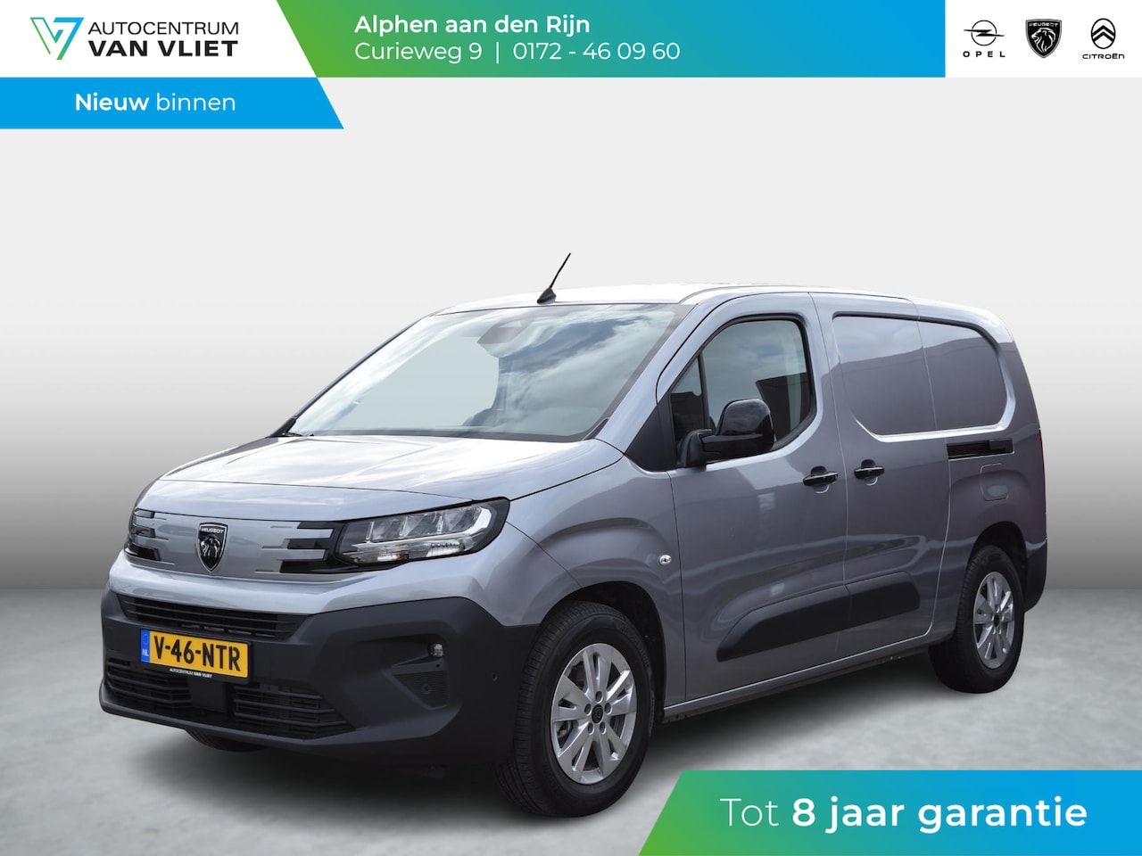 Peugeot e-Partner - 136 L2 50 kWh | HOUTEN BETIMMERING |  2X SCHUIFDEUR | 16" LMV | PACK WINTER | NAVI | CAMER - AutoWereld.nl