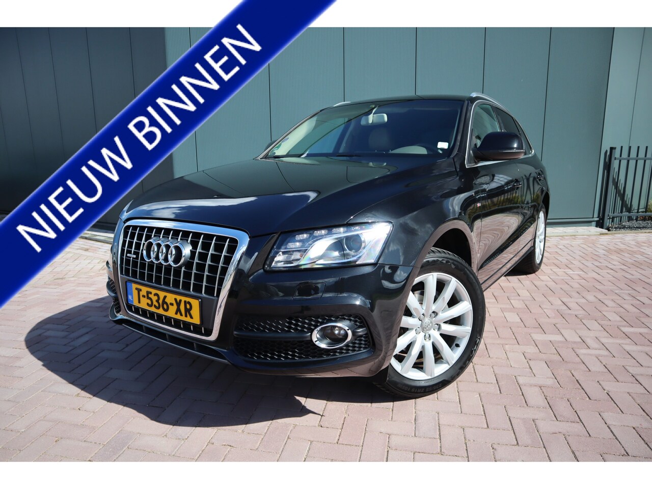 Audi Q5 - 2.0 TFSI quattro Automaat S-Line Leder Carplay Afneembare Trekhaak Camera Etc. - AutoWereld.nl