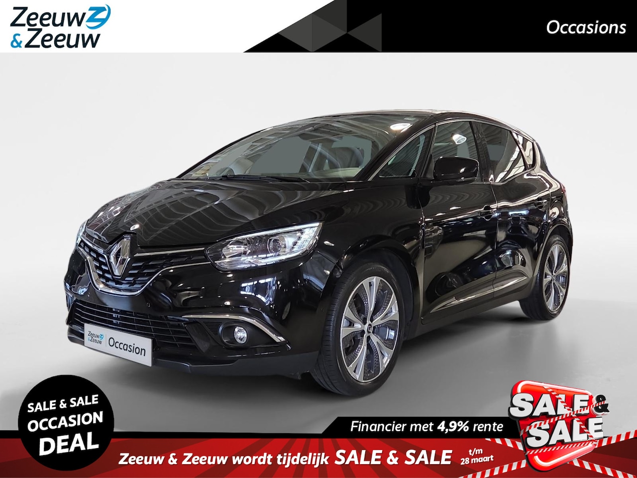 Renault Scénic - 1.2 TCe Intens * 1e Eigenaar * Panorama Dak * Leder * Camera* Dodehoek Detectie * Navigati - AutoWereld.nl
