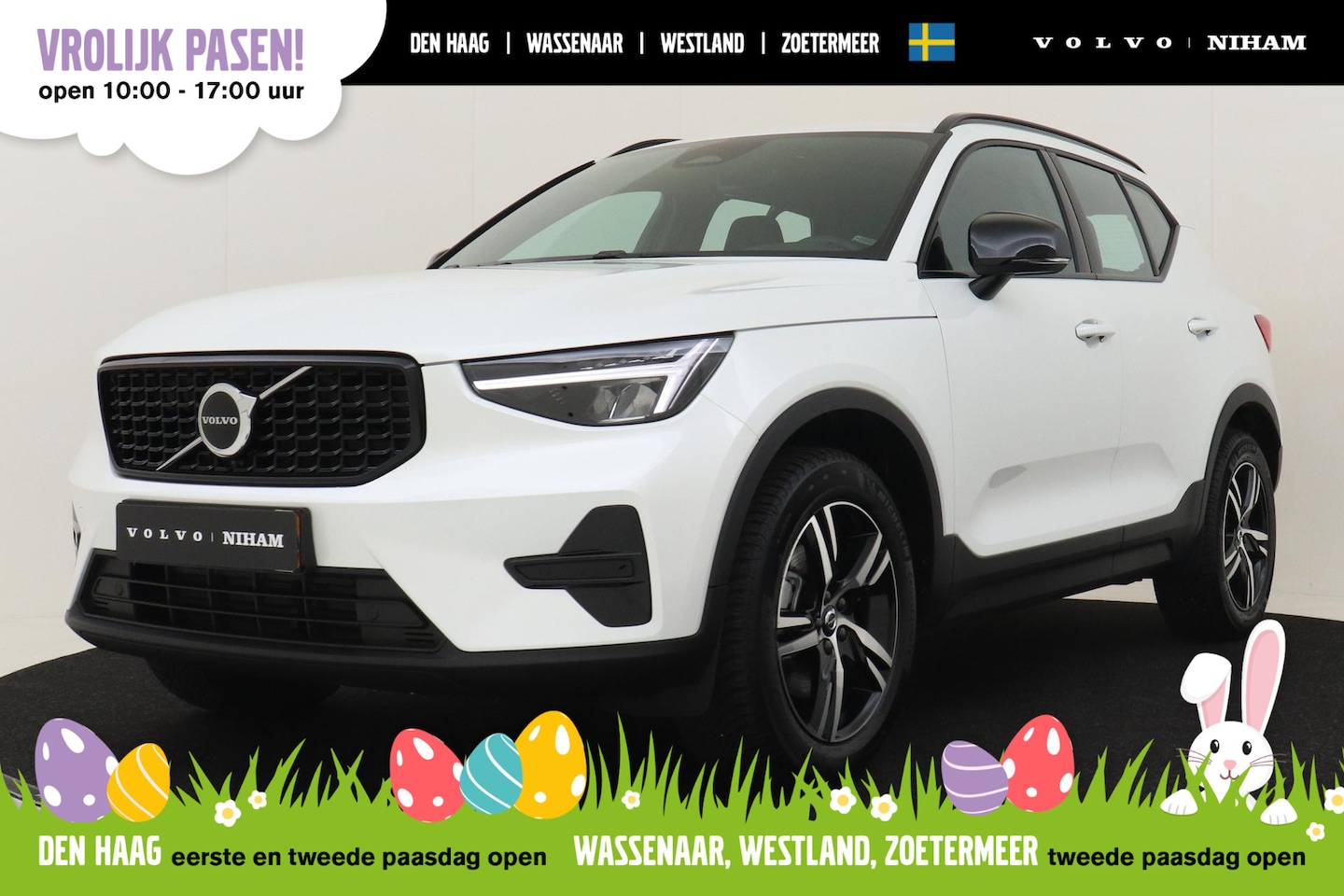 Volvo XC40 - B4 (M-HYBRID) PLUS DARK -CAMERA|ADAP.CRUISE|VERW.VOORRUIT|TREKHAAK|HARMAN/KARDON - AutoWereld.nl