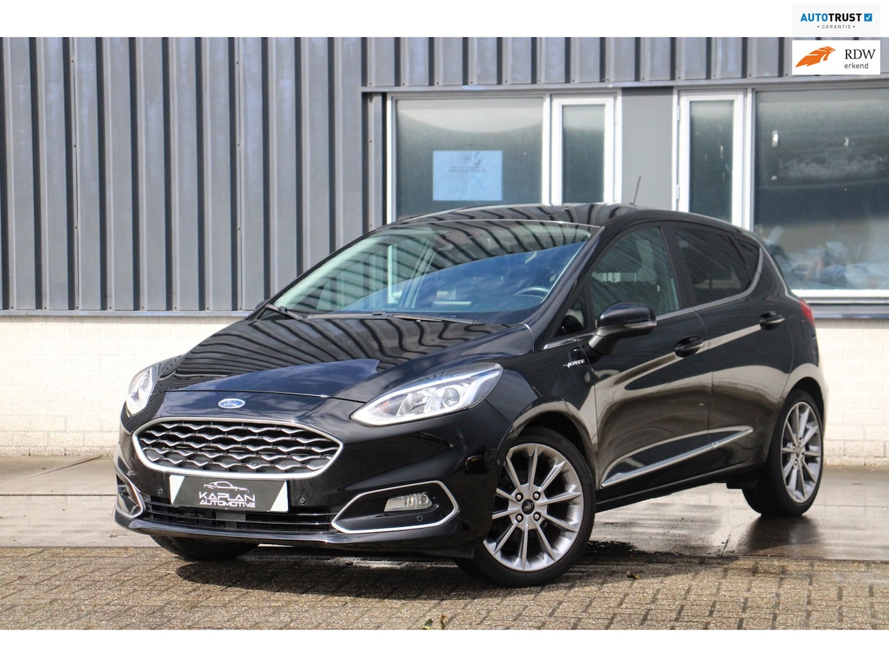 Ford Fiesta - 1.0 140PK Vignale B&O Leder LED Stoel/Ruitverw Navi CarPlay ParkCam Cruise ParkPilot PDC - AutoWereld.nl