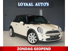 MINI Cabrio - 1.6 Cooper | CABRIO | AIRCO | STOELVERW. | LEER |APK