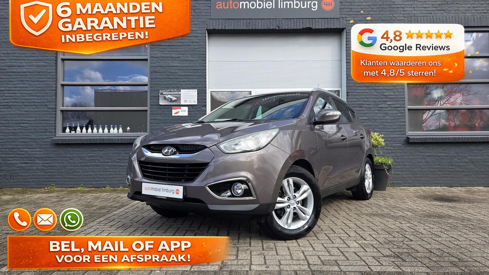 Hyundai ix35 - 1.6i 5 Star Edition | NAVIGATIE | CAMERA | HALF LEDER | CRUISE CONTROL | TREKHAAK - AutoWereld.nl
