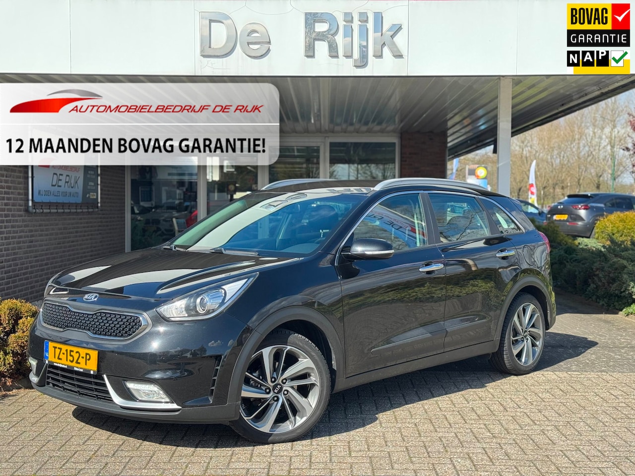 Kia Niro - 1.6 GDi Hybrid ExecutiveLine | Halfleder, Navi, Cruise, Camera, Carplay/Android, DAB | NAP - AutoWereld.nl