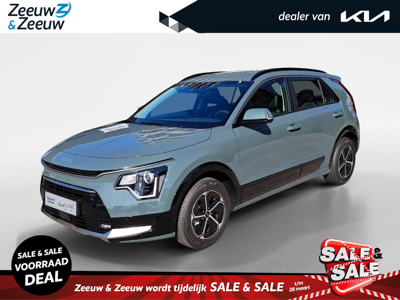 Kia Niro - 1.6 GDi Hybrid DynamicLine | INCLUSIEF € 4.341,- VOORRAAD KORTING | NOOTDORP - AutoWereld.nl