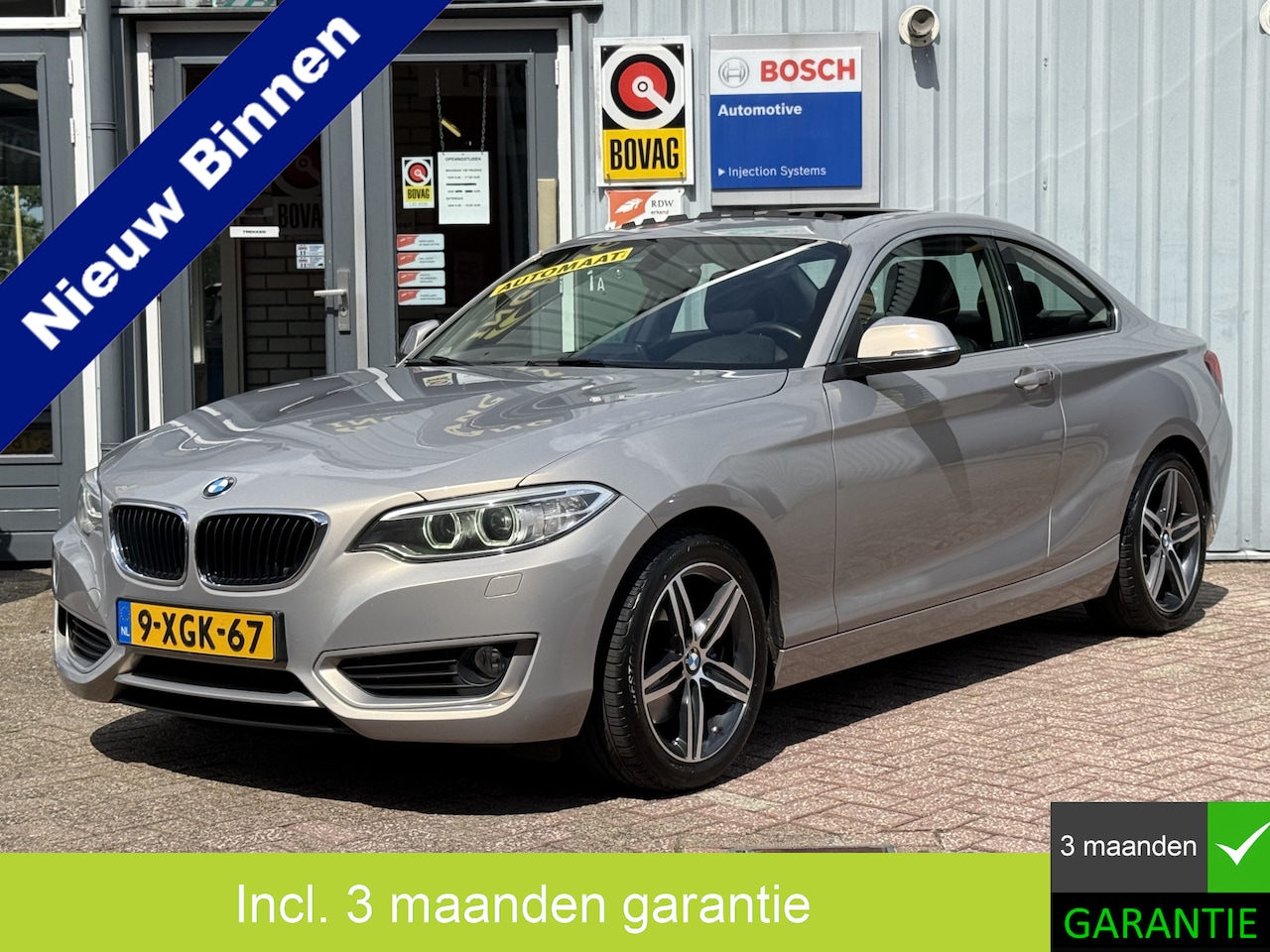 BMW 2-serie Coupé - 220i Executive. | AUTOMAAT | PANO | NAVI | PDC | TREKHAAK | - AutoWereld.nl