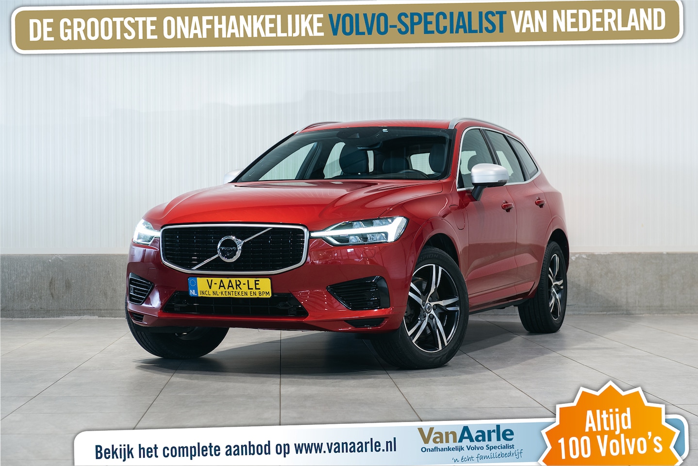 Volvo XC60 - T8 Aut. R-Design 360camera Stoelverwarming 390pk - AutoWereld.nl